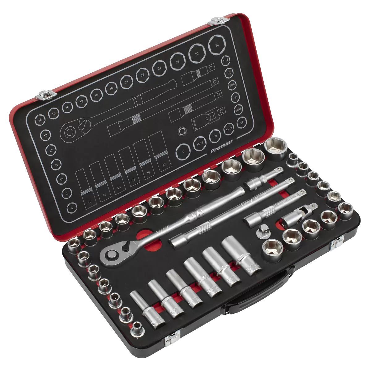 Sealey AK7925 Socket Set 1/2