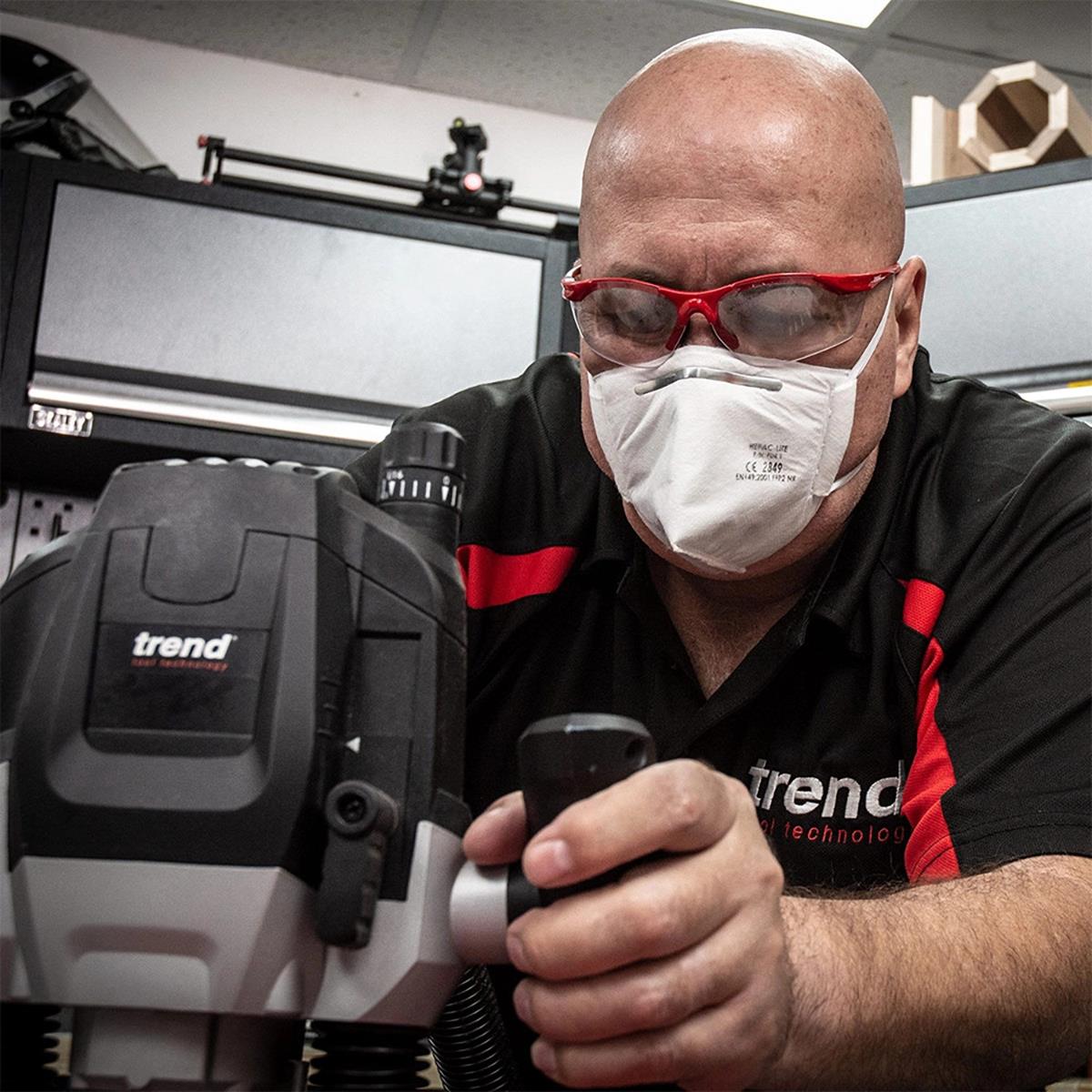 Trend RPE/FFP2/A/5 FFP2 HEPAC Filter Respirator Face Mask Pack of 5