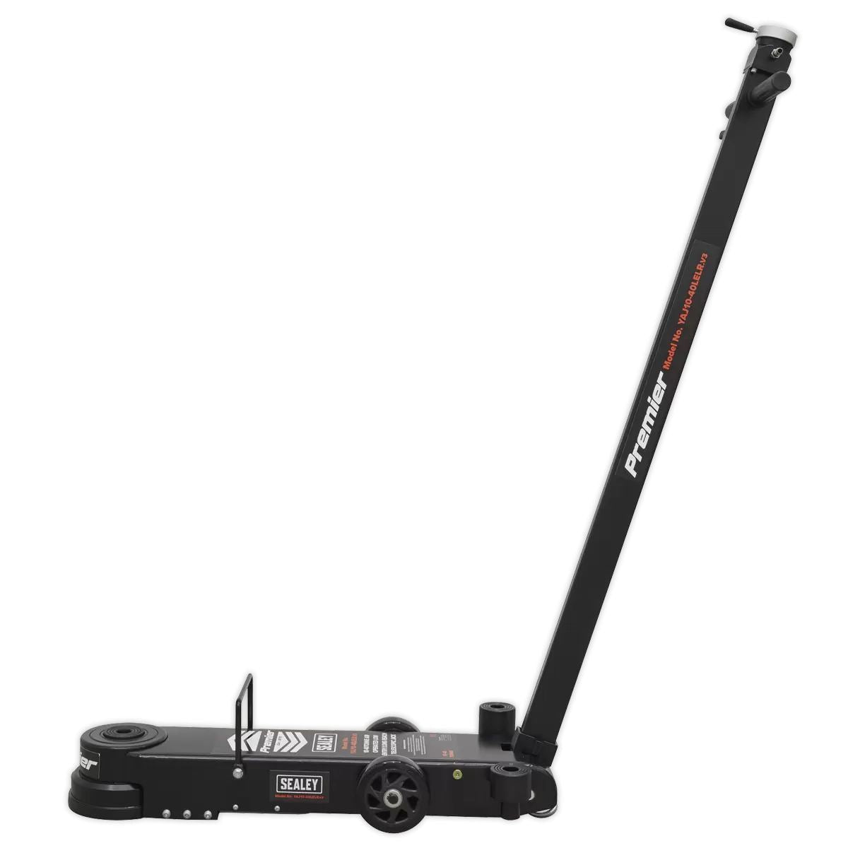 Sealey YAJ10-40LELR Long Reach/Low Profile Air Operated Telescopic Jack 10-40 Tonne