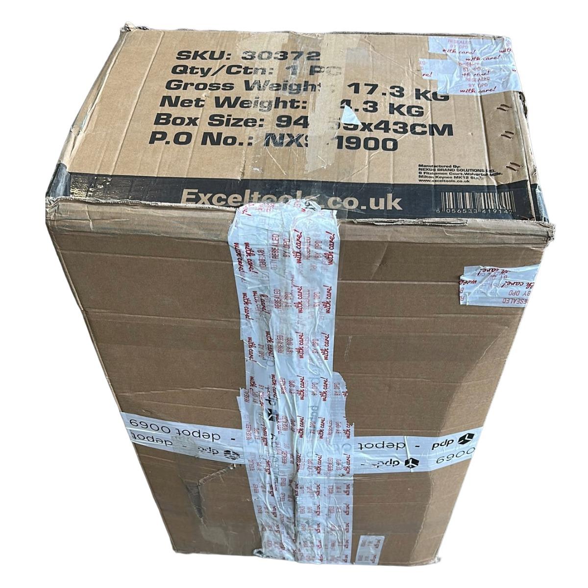 Excel Heavy Duty Wheelbarrow with 100L HDPE Tray Item Condition Damaged Box