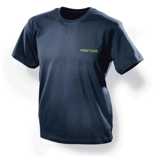 Festool SH-FT2 Unisex Crew Neck T-Shirt Navy Medium ( M ) - 577759