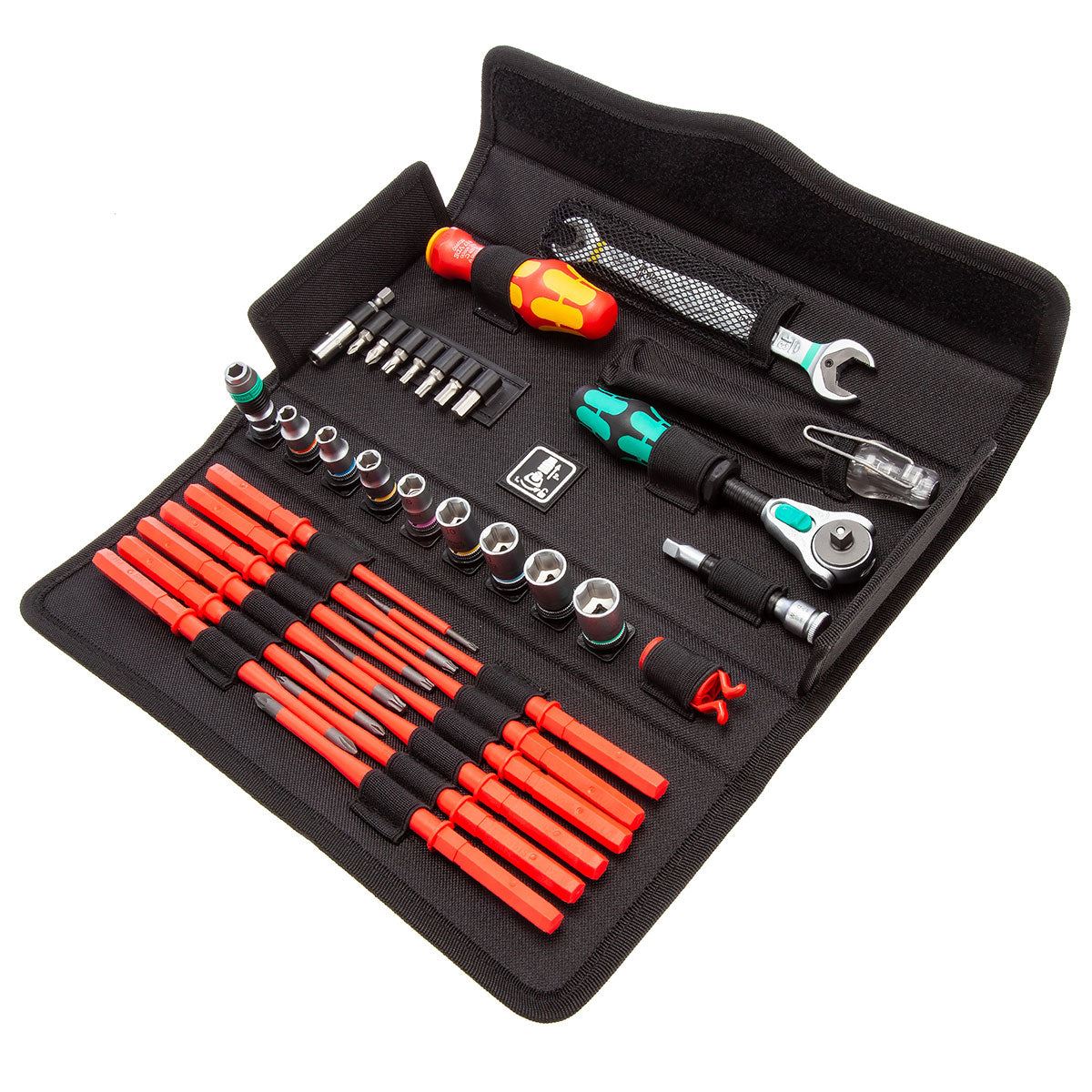 Wera Kraftform Kompakt W 1 Maintainance Screwdriver Kit 35 Piece WER135926