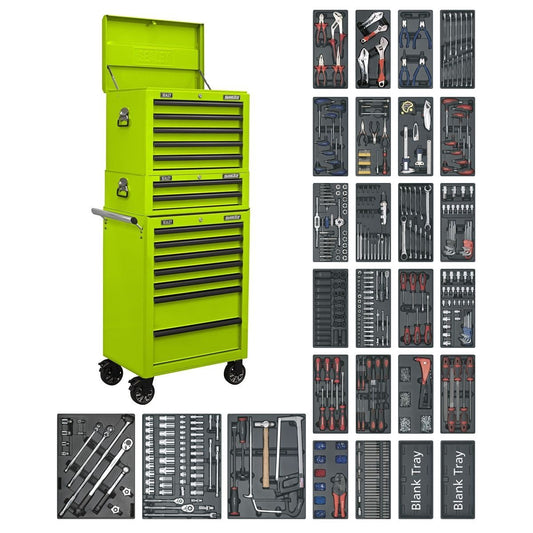 Sealey SPTHVCOMBO1 14 Drawer Tool Chest Combination with 1179pc Tool Kit