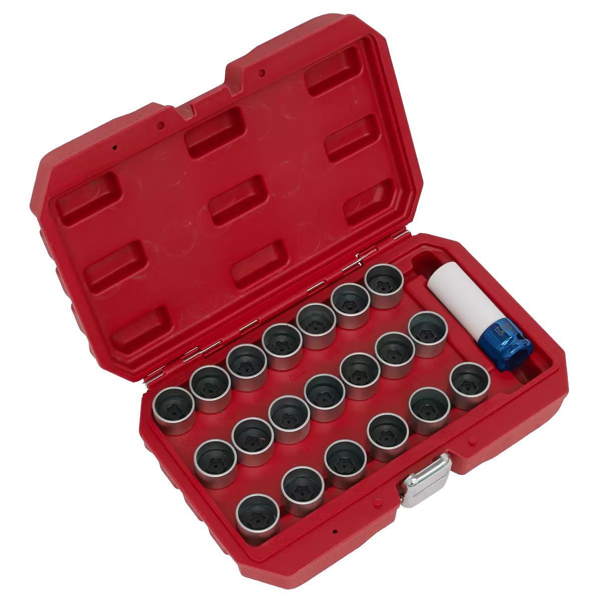 Sealey SX217 Locking Wheel Nut Key Set for BMW 21 Piece