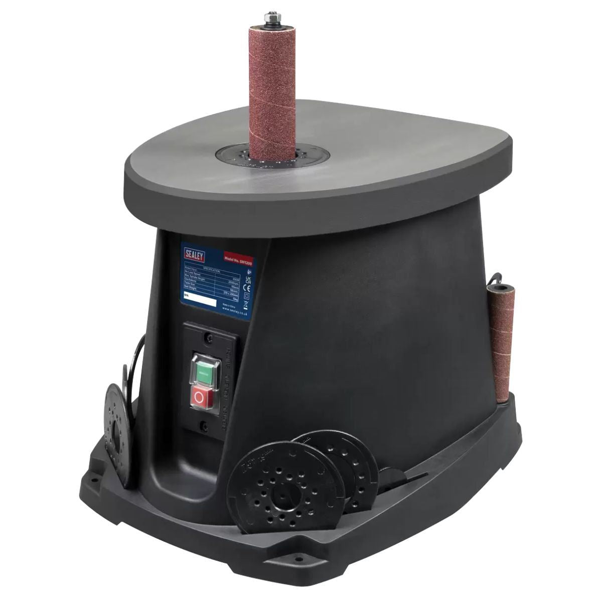 Sealey SM1200 Oscillating Spindle/Bobbin Sander 450W/230V