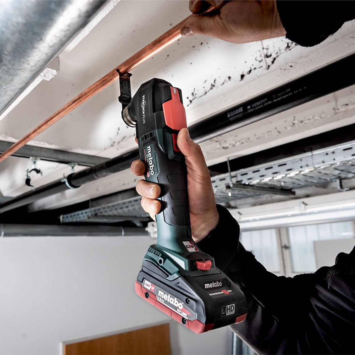 Metabo MT 18 LTX BL QSL 18V Brushless Multi Tool with 1 x 5.2Ah Battery Charger & Metabox