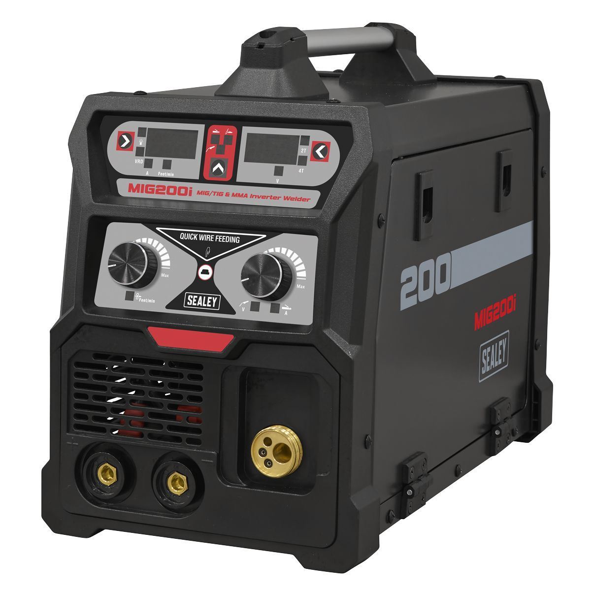 Sealey MIG200i MIG/TIG & MMA ARC/STICK Inverter Welder 200A