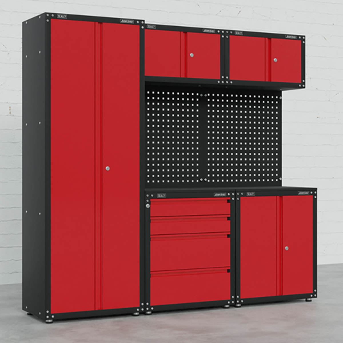 Sealey APMS80COMBO3 2.0m American PRO Storage System