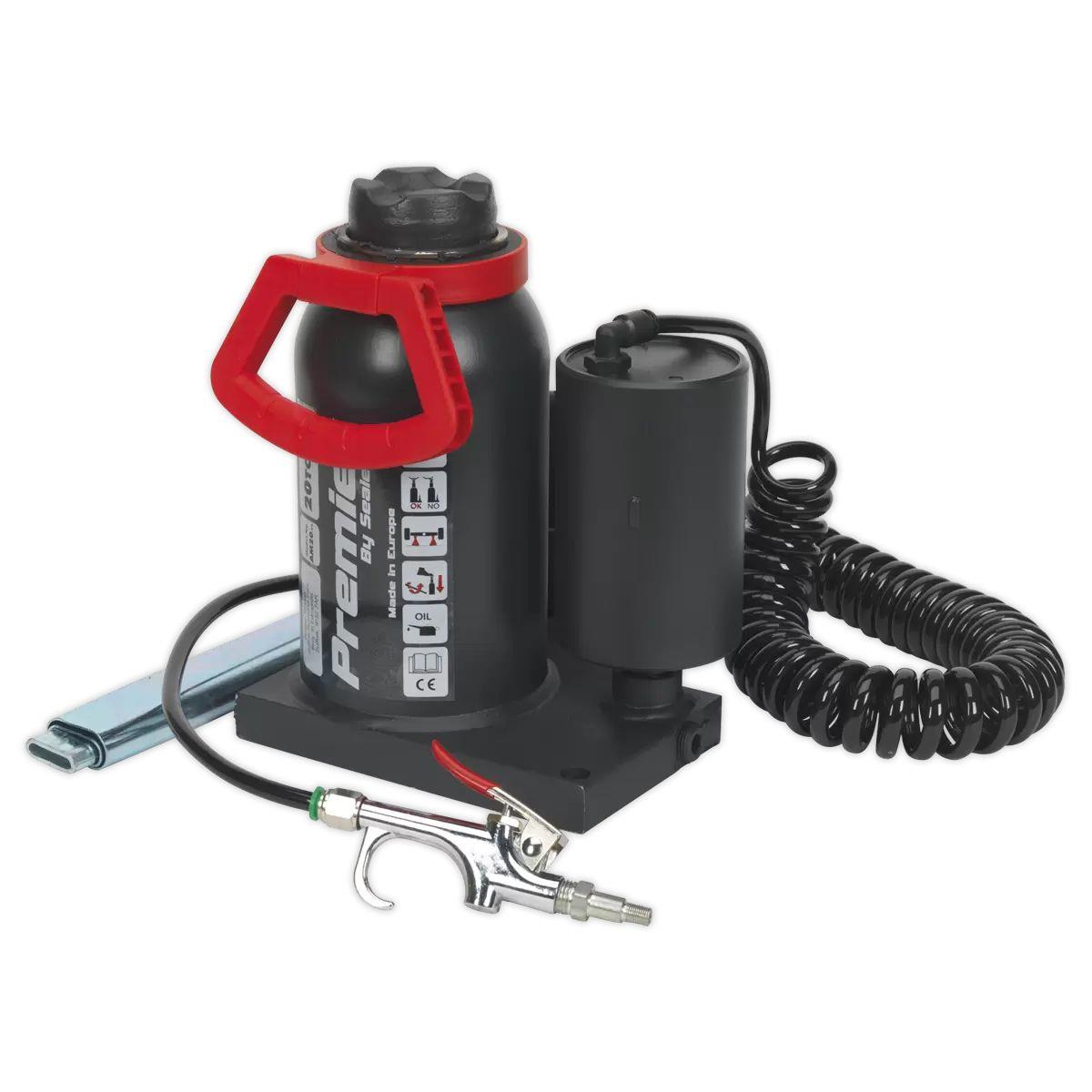 Sealey AM20 20tonne Manual/Air Hydraulic Bottle Jack