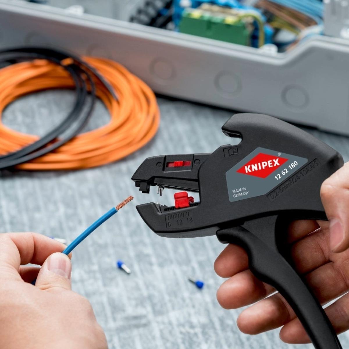 Knipex ComStrip Automatic Insulation Stripper 12 62 180