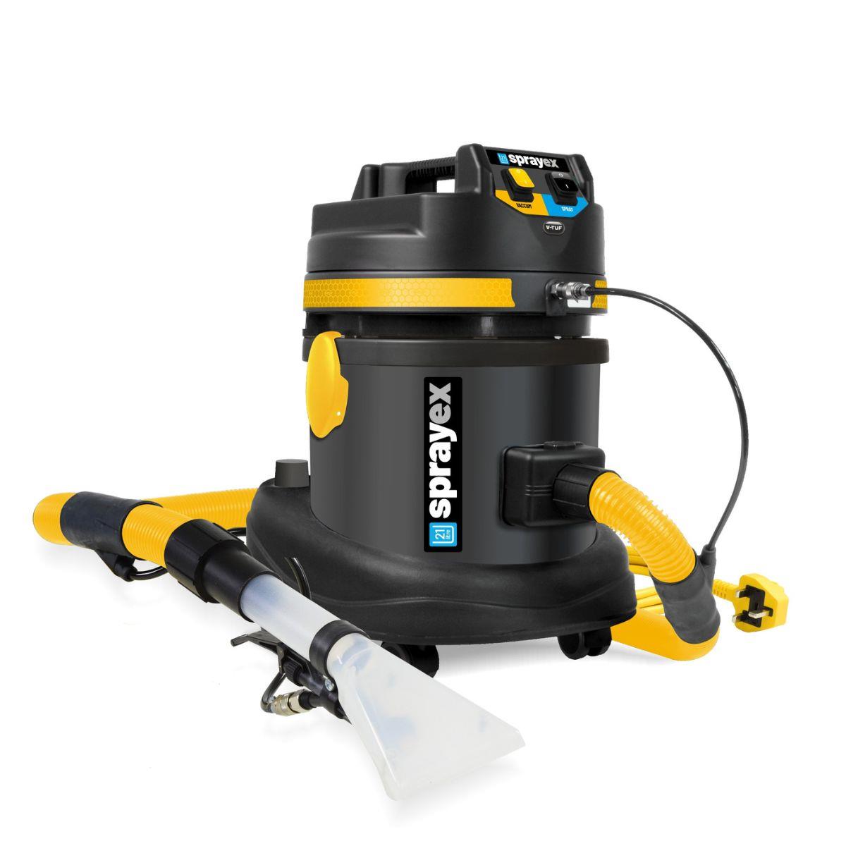 V-TUF SPRAYEX HDV240 Heavy Duty 21L Heavy-Duty Valeting Spray Extraction machine 240V