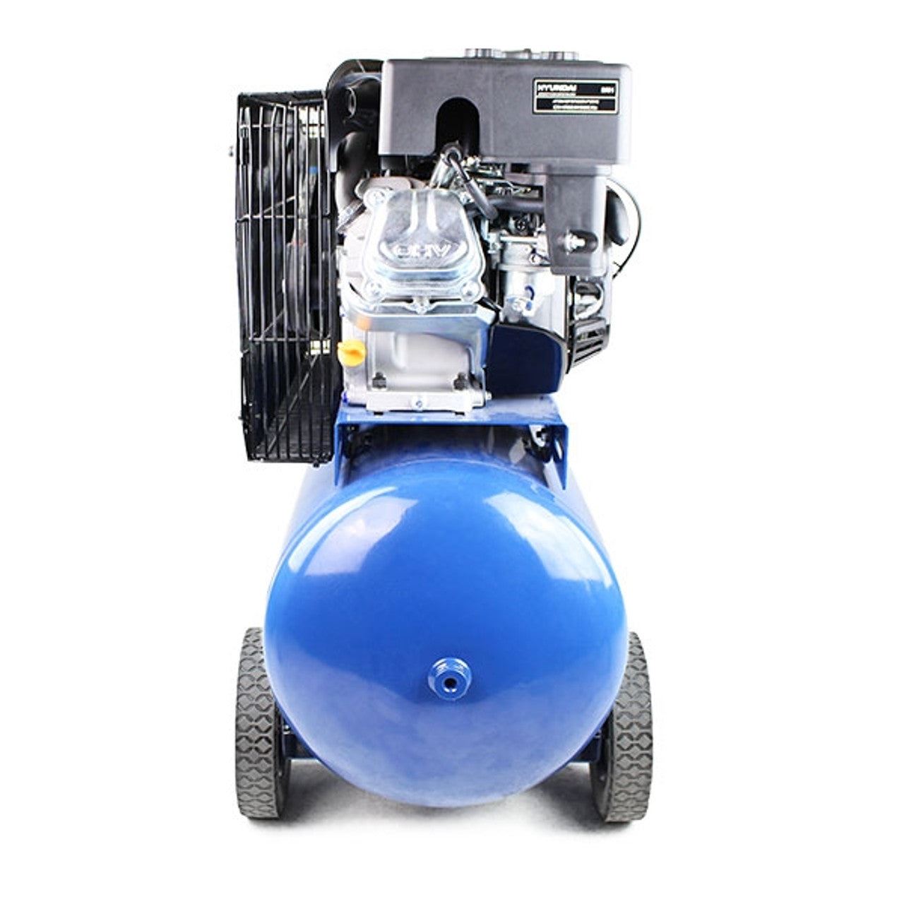 Hyundai HY70100P 90L Heavy Duty Petrol Air Compressor 10.7CFM 145psi Belt Drive
