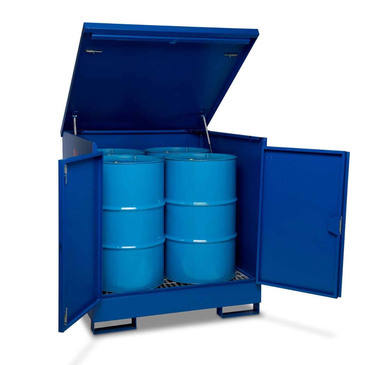 Armorgard DB4 DrumBank 4 Drum Storage Unit 1420mm x 1360mm x 1290mm Secure and Durable Storage
