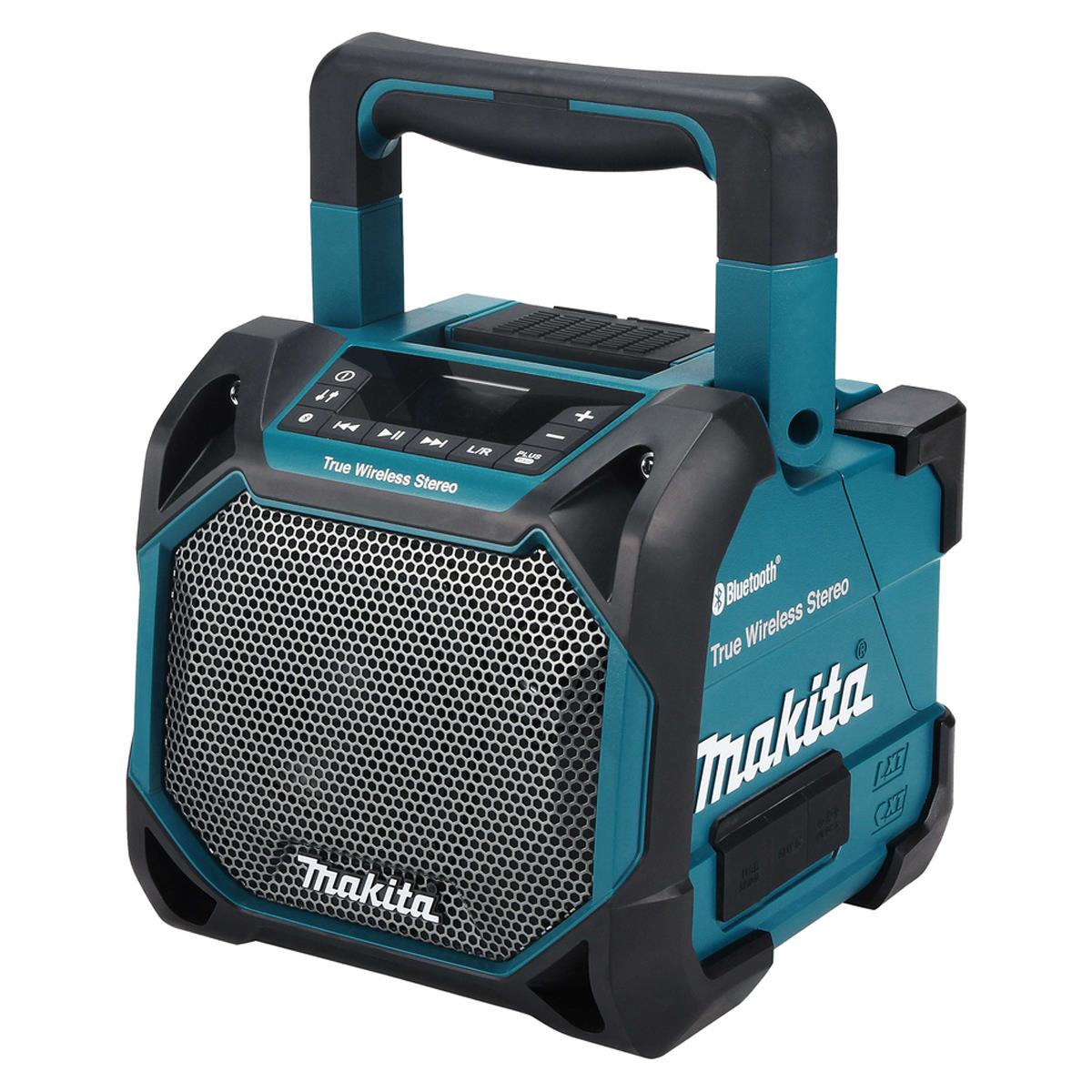 Makita DMR203 12Vmax - 18V / CXT - LXT Jobsite Bluetooth Speaker with 1 x 9.0Ah Battery & Charger