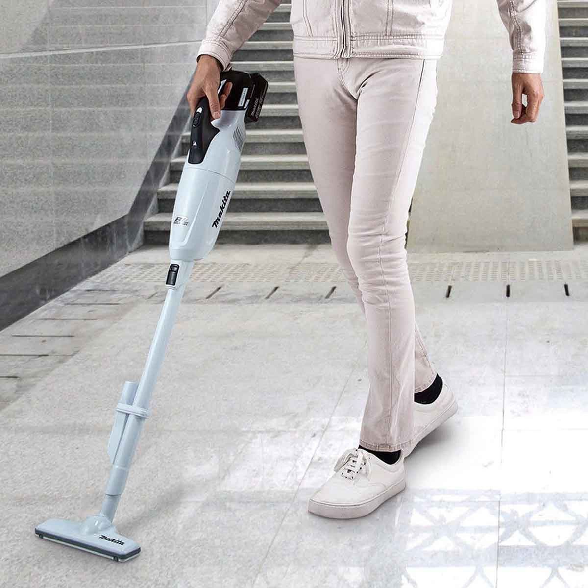 Makita DCL280FZW 18V LXT Brushless Vacuum Cleaner Body Only - White