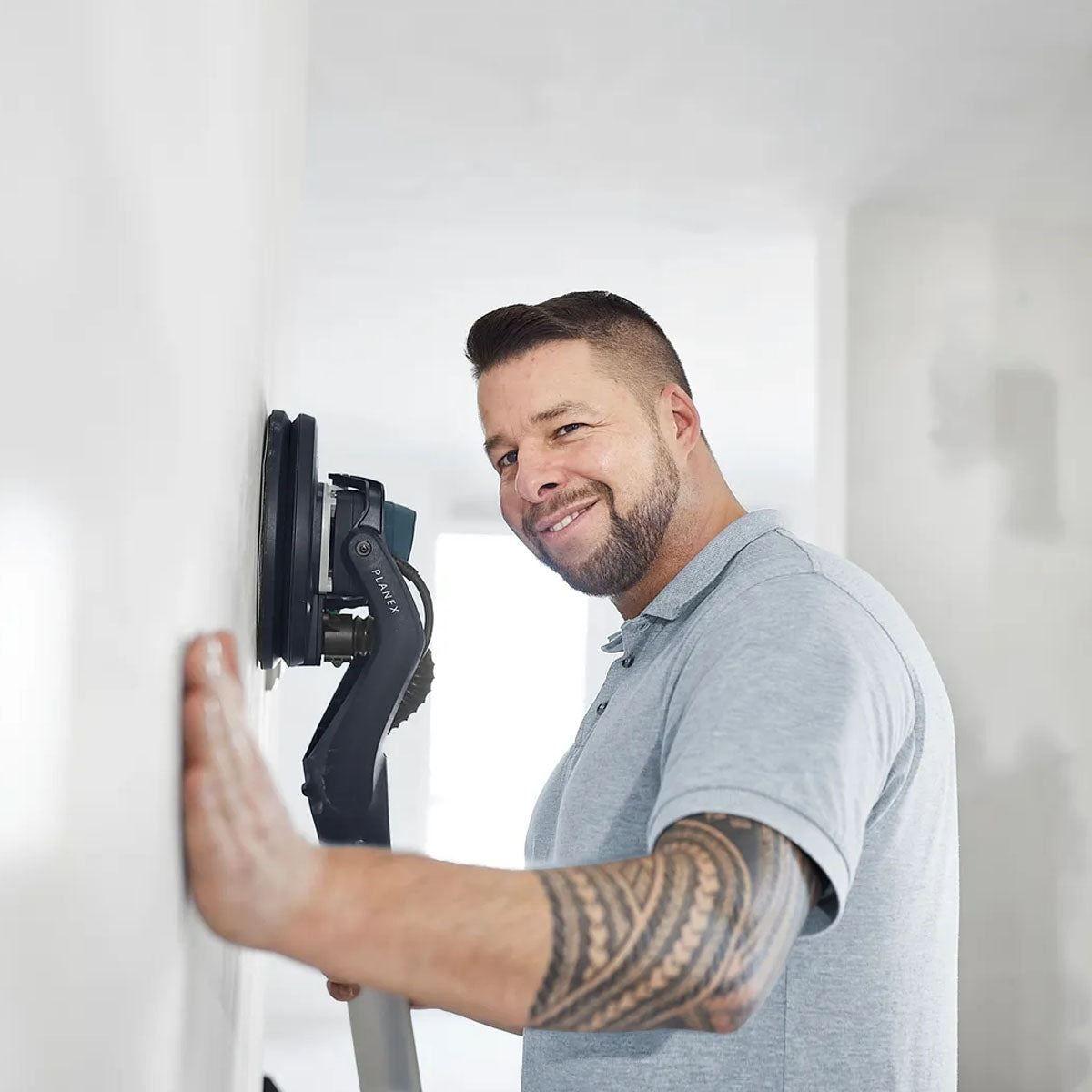 Festool PLANEX LHS 2-M 225 EQ 110V GB Brushless Long-Reach Sander With Carrying Bag - 577358