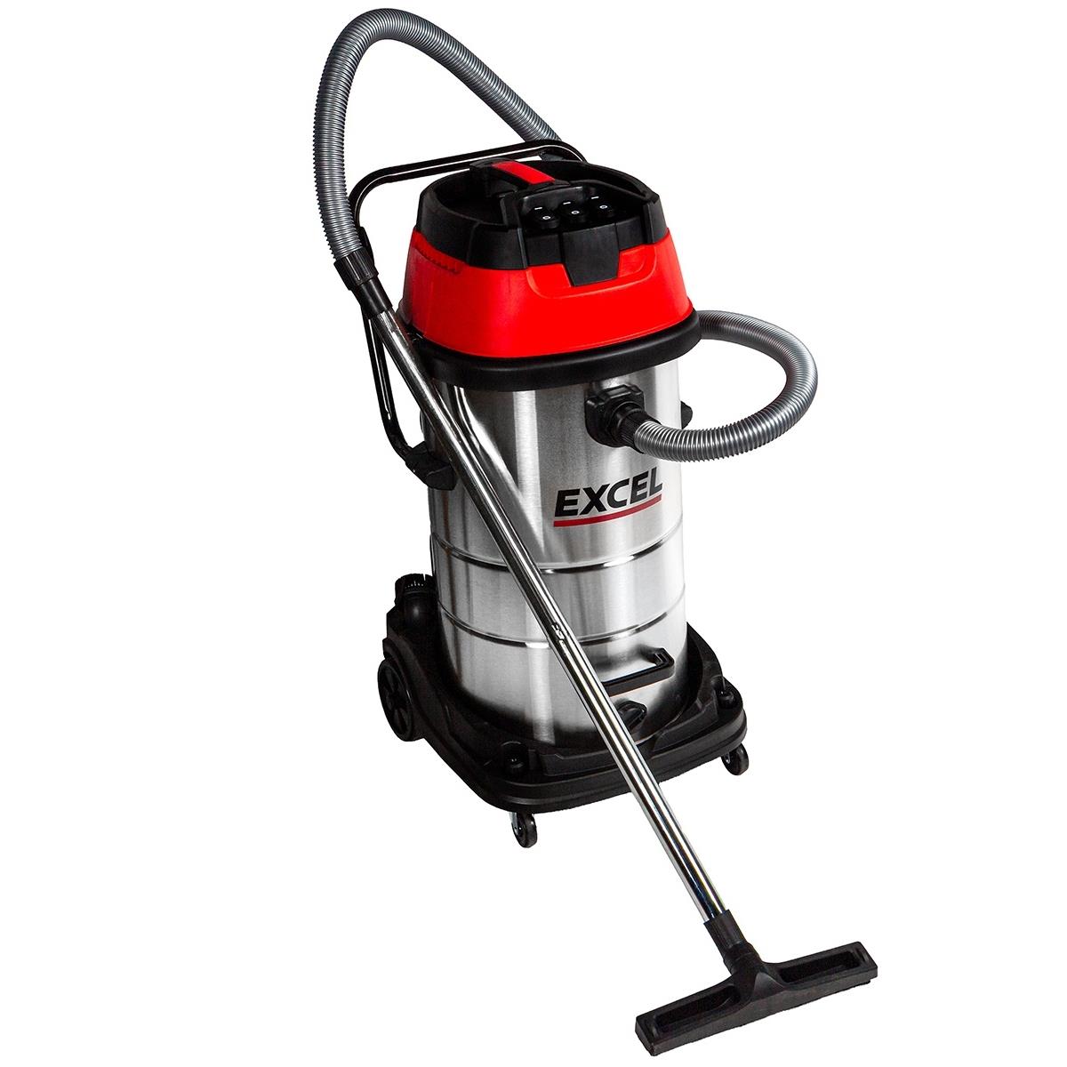 Excel 100L Wet & Dry Vacuum Cleaner 3000W/230V