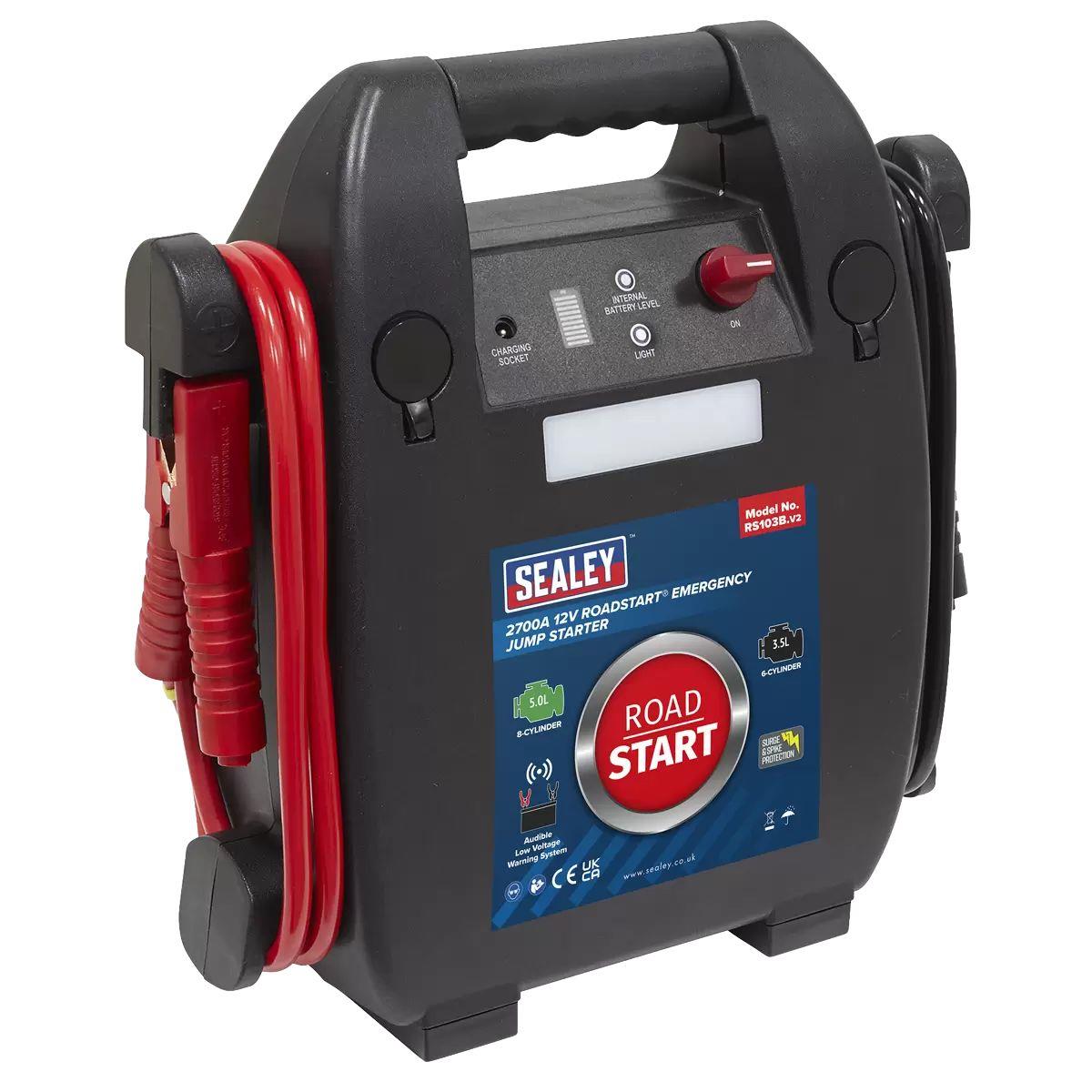 Sealey RS103B 12V Roadstart Emergency Jump Starter