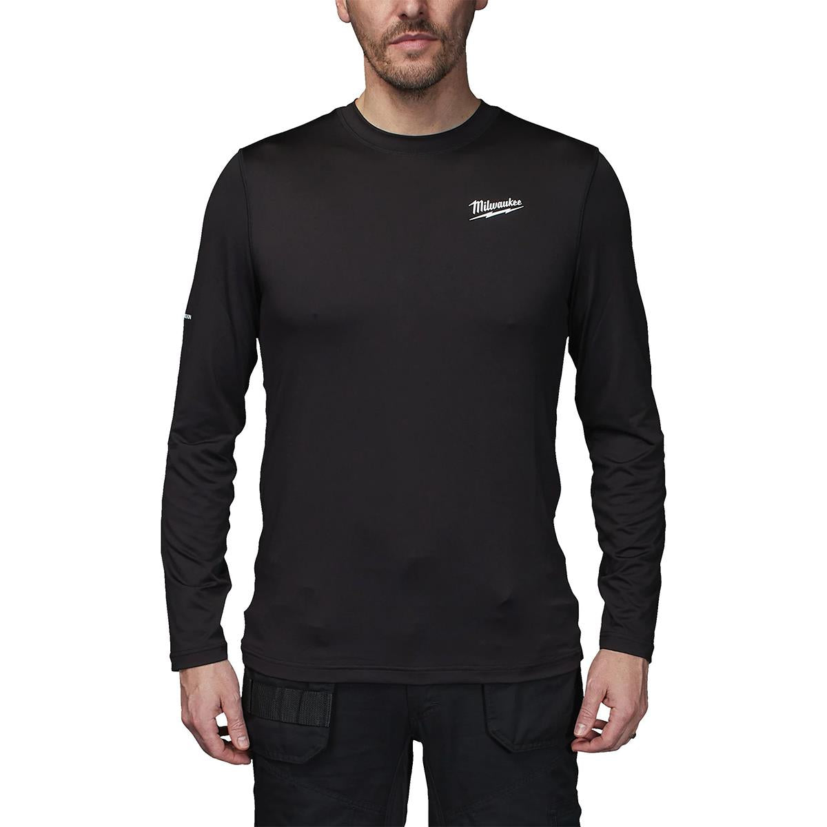 Milwaukee Workskin Cold Weather Long Sleeve Base Layer Black Small 4932498283