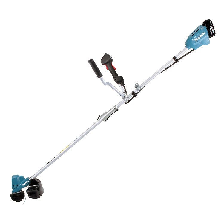 Makita DUR191URT8 18V LXT Brushless 30cm Line Trimmer With 1 x 5.0Ah Battery & Charger