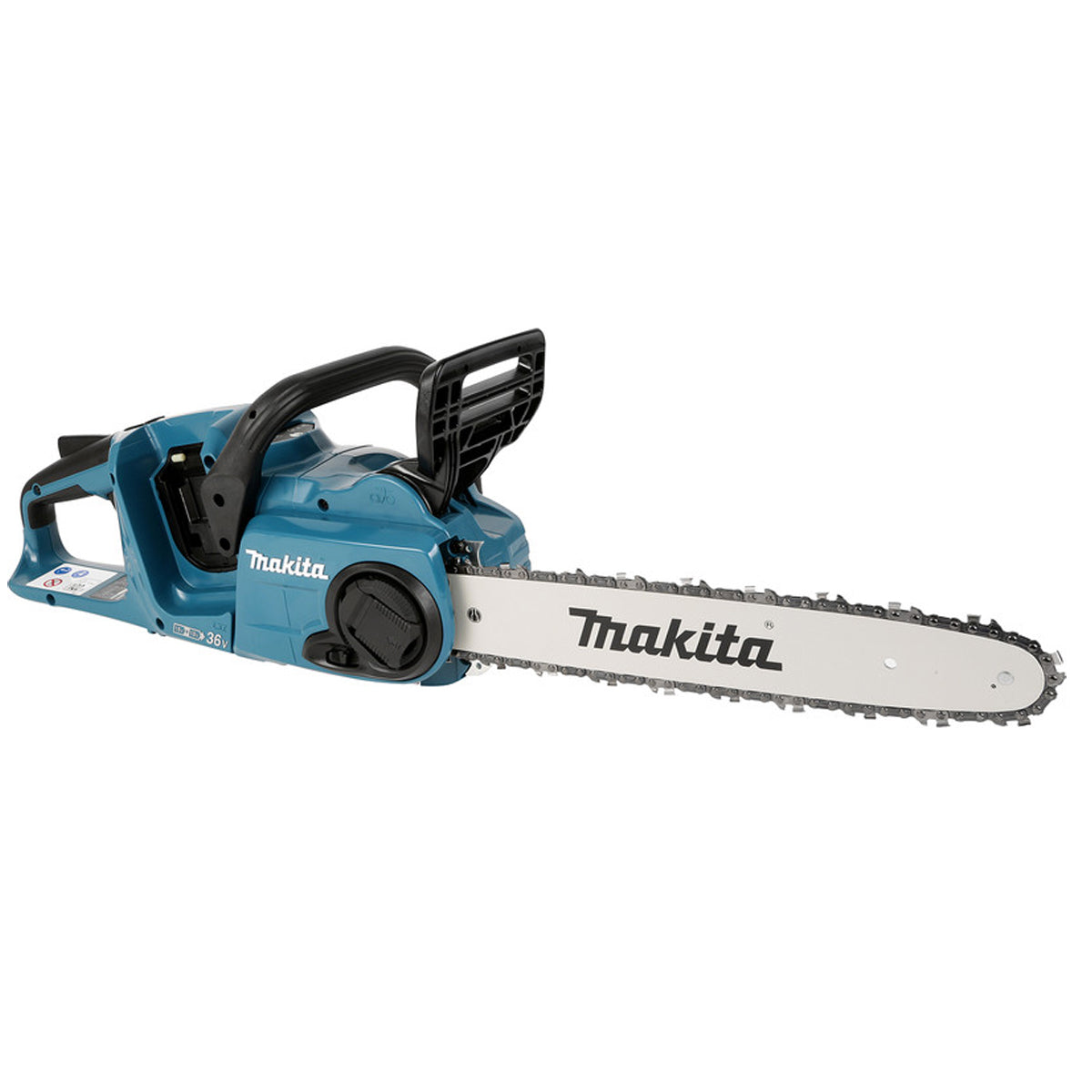 Makita DUC353Z 36V Brushless 350mm Chainsaw with 2 x 5.0Ah Battery & Charger