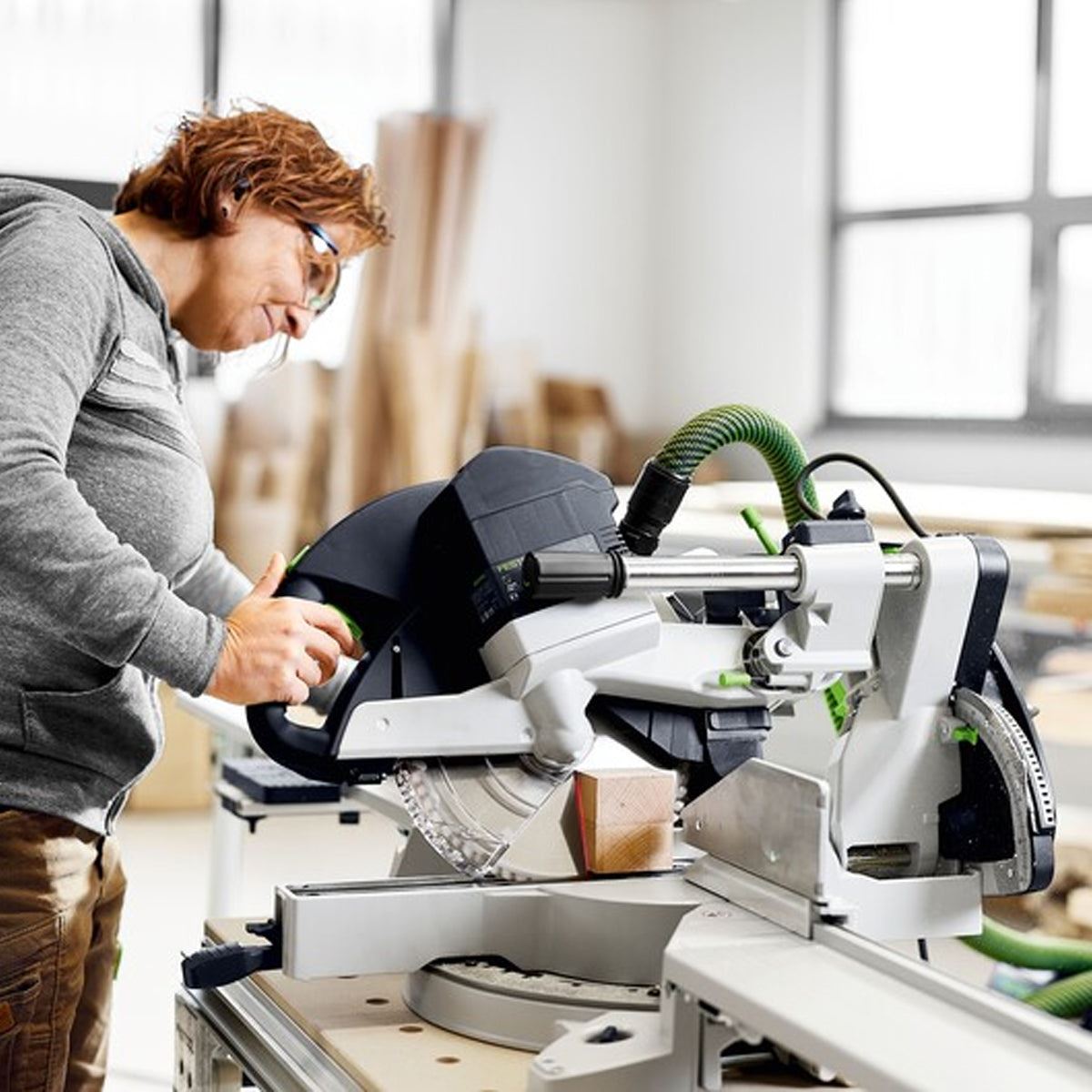 Festool KAPEX KS 120 REB 260mm Sliding Compound Mitre Saw 230V GB - 575304