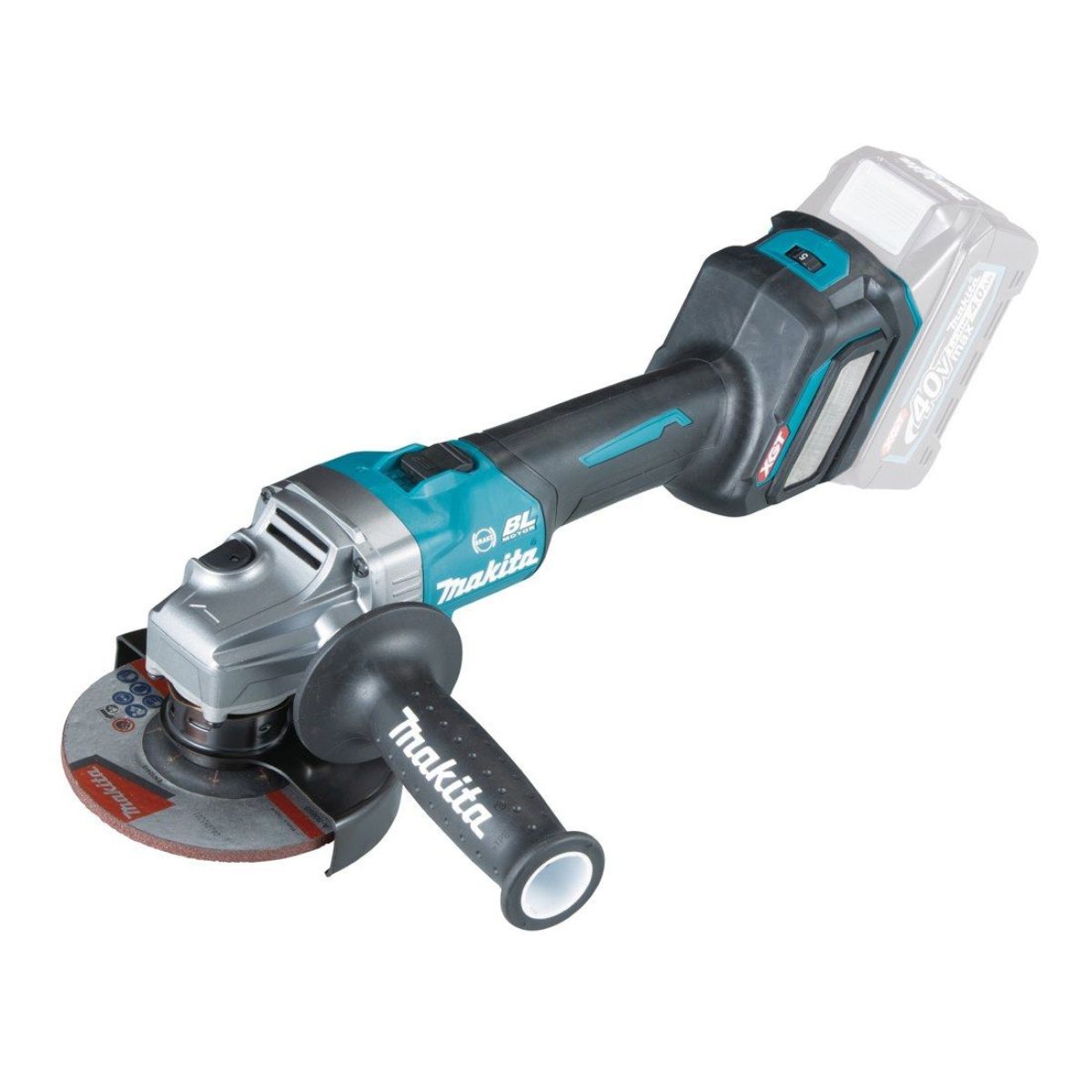 Makita GA023GZ01 40v XGT Max 125mm Brushless Angle Grinder Body Only With Carry Case