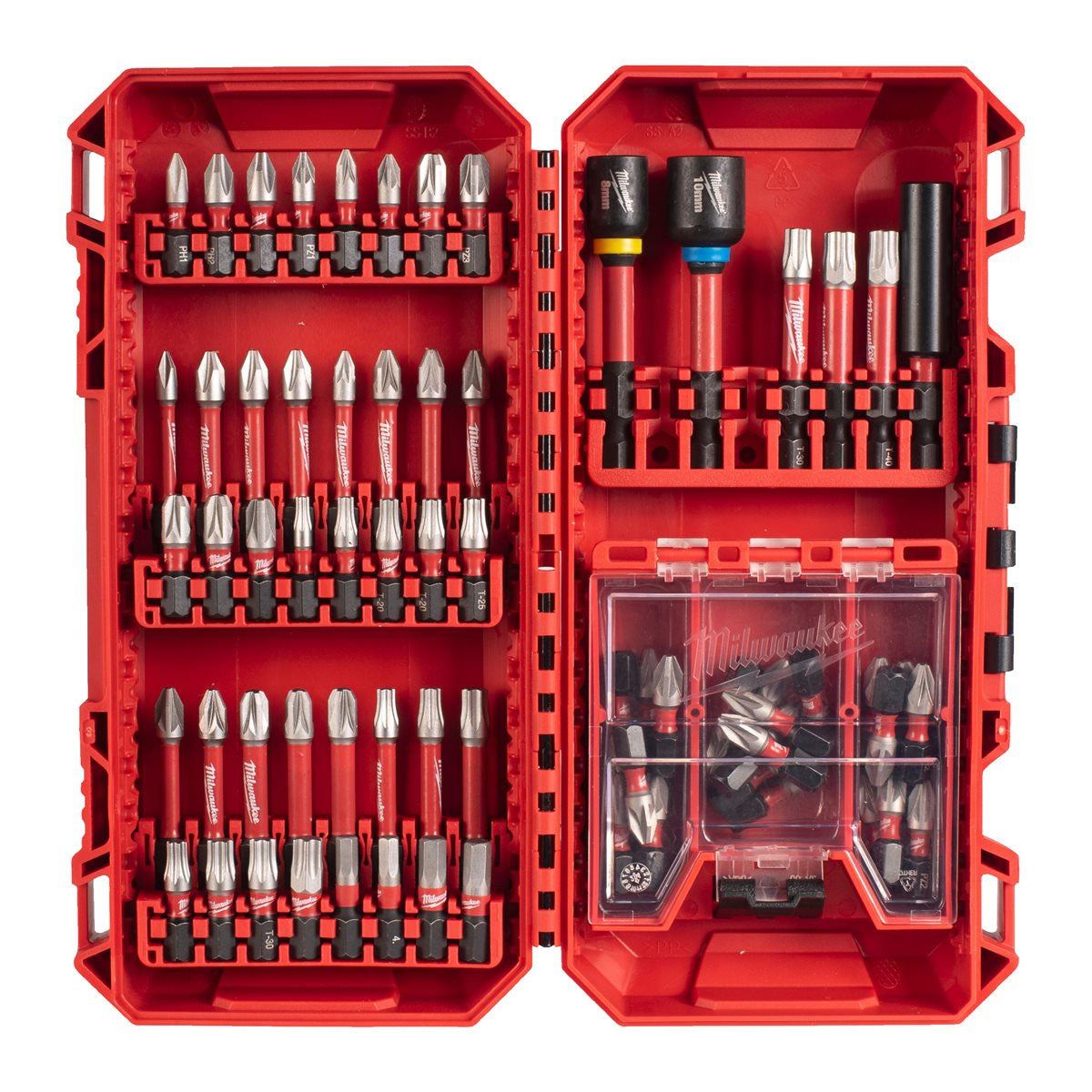 Milwaukee 70 Piece Shockwave Impact Duty Bit Set 4932492007