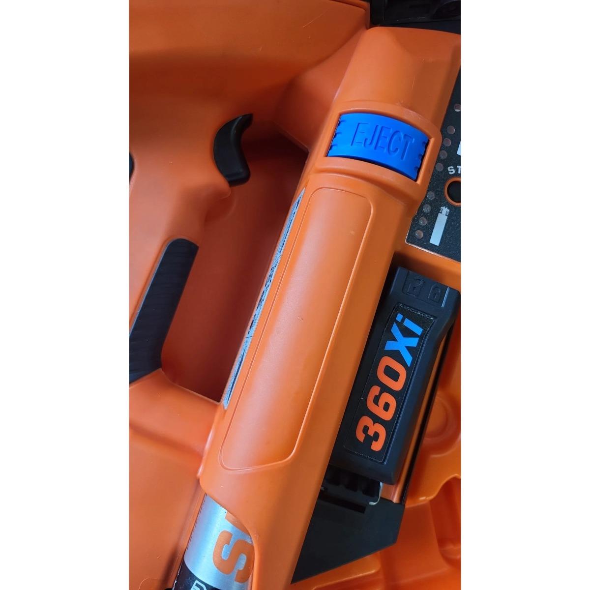 Paslode IM360Xi 7.4V Cordless First Fix Gas Framing Nailer Kit 019700 Item Condition Used