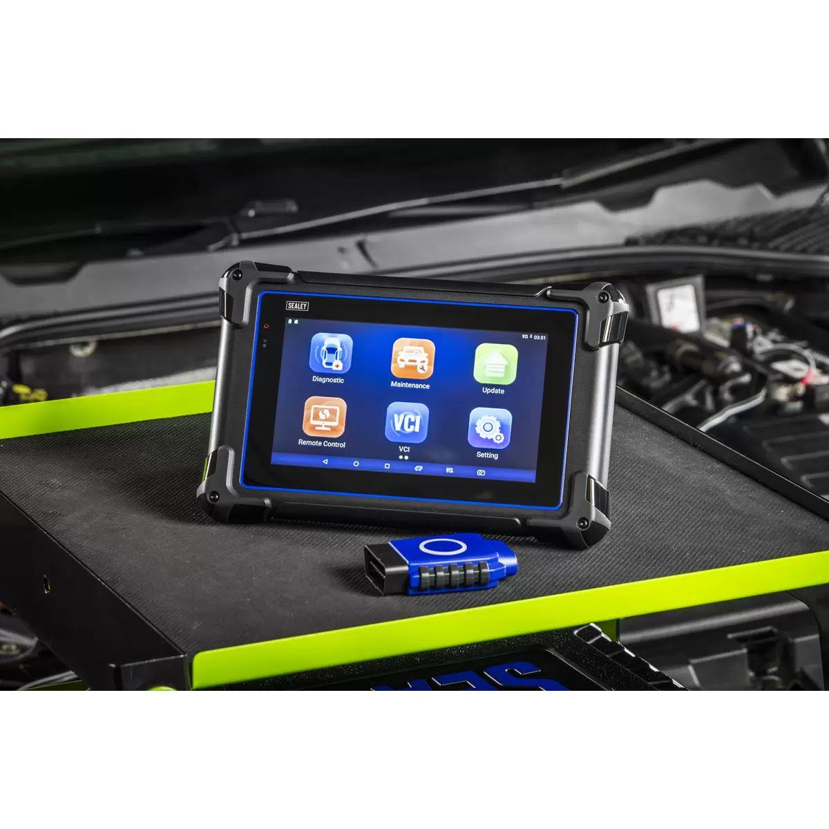 Sealey SDS1G Diagnostic Tablet & Trolley Green