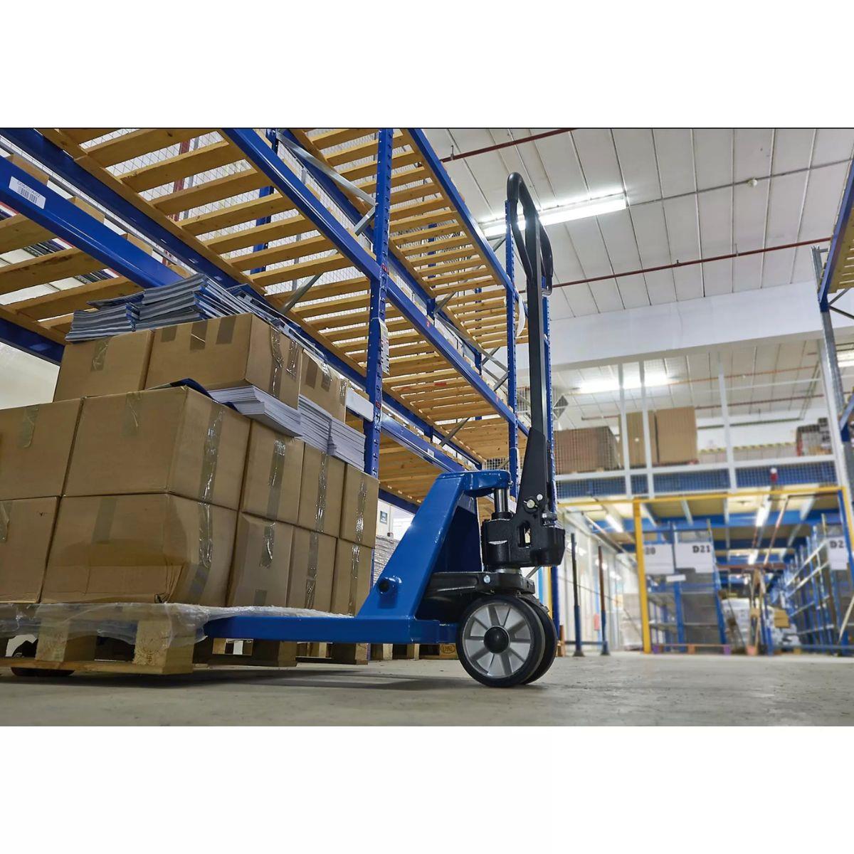 Draper PT2500-B Pallet Truck 2.5 Tonne Heavy Duty Manual Hand Pallet Truck 85655