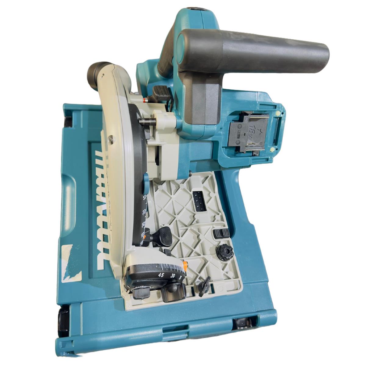 Makita DSP601ZJU 36V 165mm Brushless AWS Plunge Cut Saw With Case Item Condition Box Opened Never Used