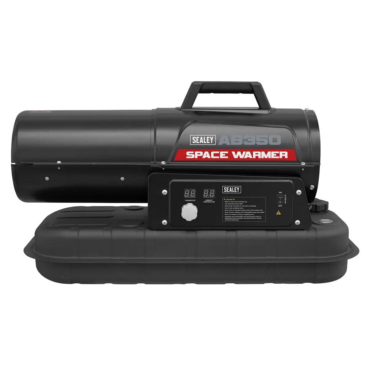 Sealey AB350 22L Space Warmer Paraffin Kerosene Diesel Heater 230V/186W