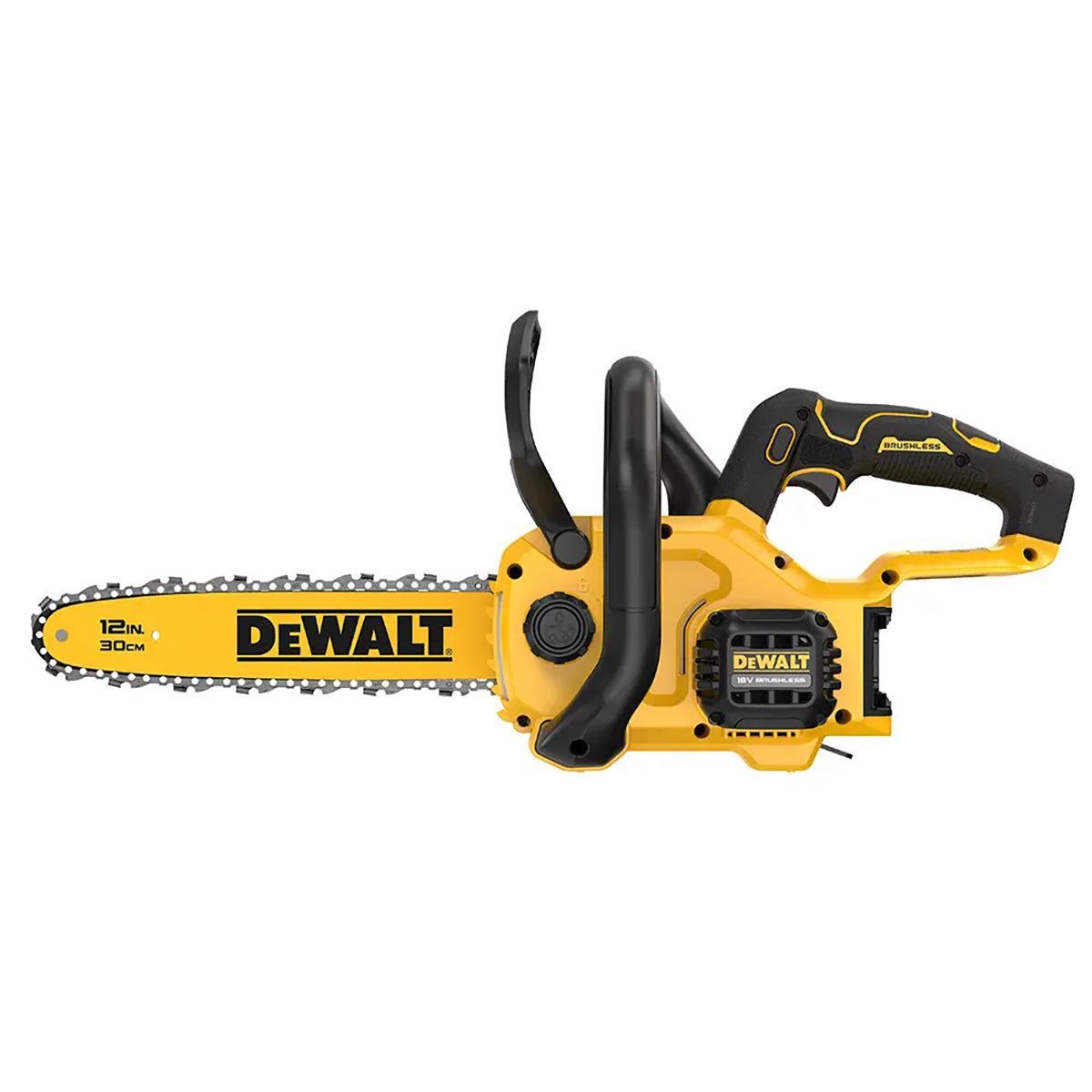 Dewalt DCMCS565P1-GB 18V XR Brushless 30cm Chainsaw with 1 x 5.0Ah Battery & Charger