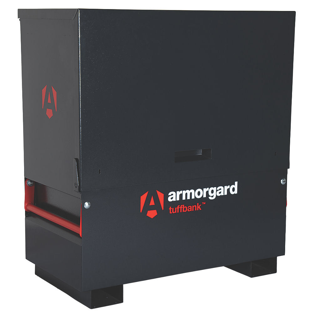 Armorgard TBC4 TuffBank Site Chest 1150mm x 615mm x 1265mm Heavy Duty Storage Solution for Construction