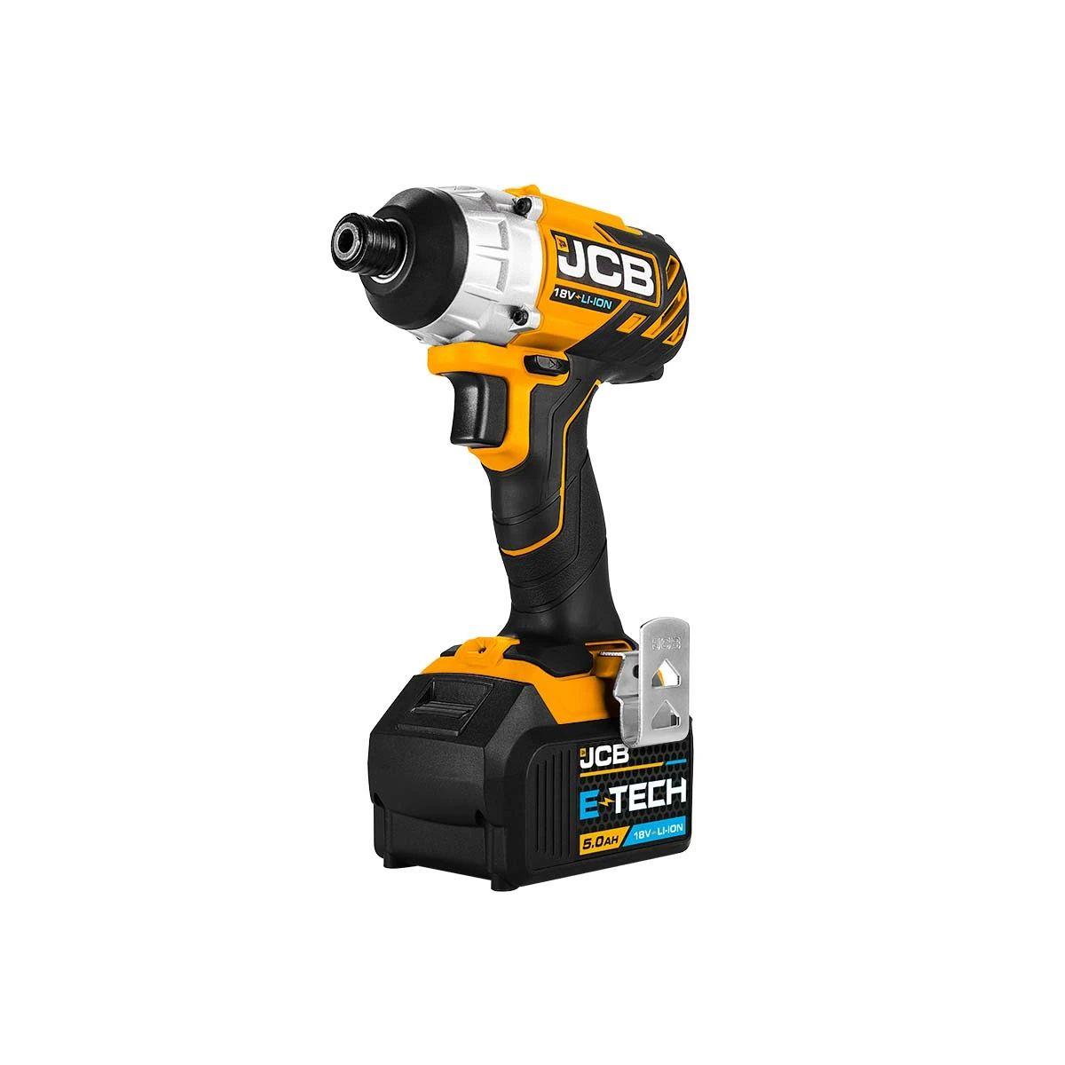 JCB 21-18BLID-5X-B 18V Brushless Impact Driver with 1 x 5.0ah battery and charger