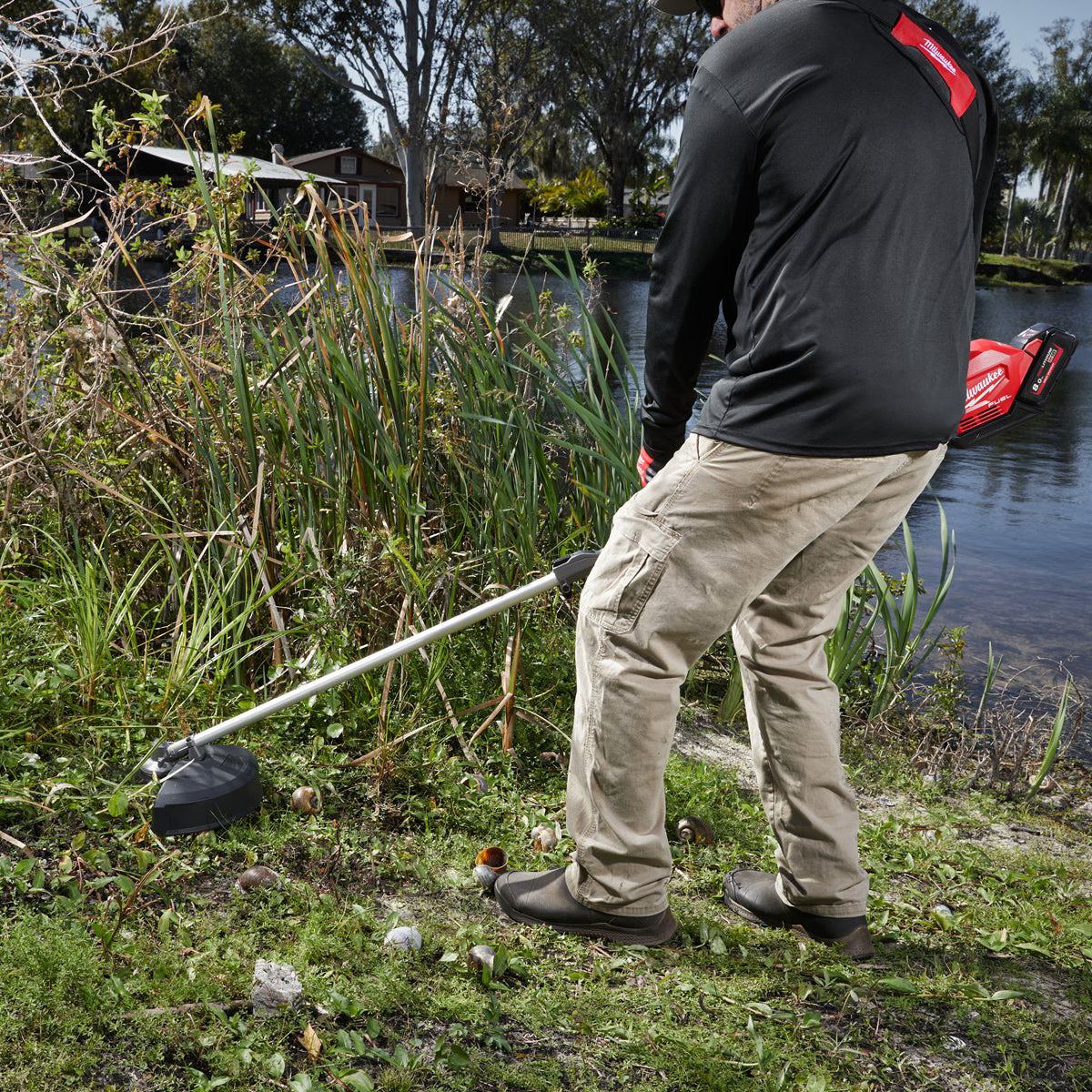 Milwaukee M18FOPH-BCA Quik-Lok Brush Cutter Attachment 4932479986