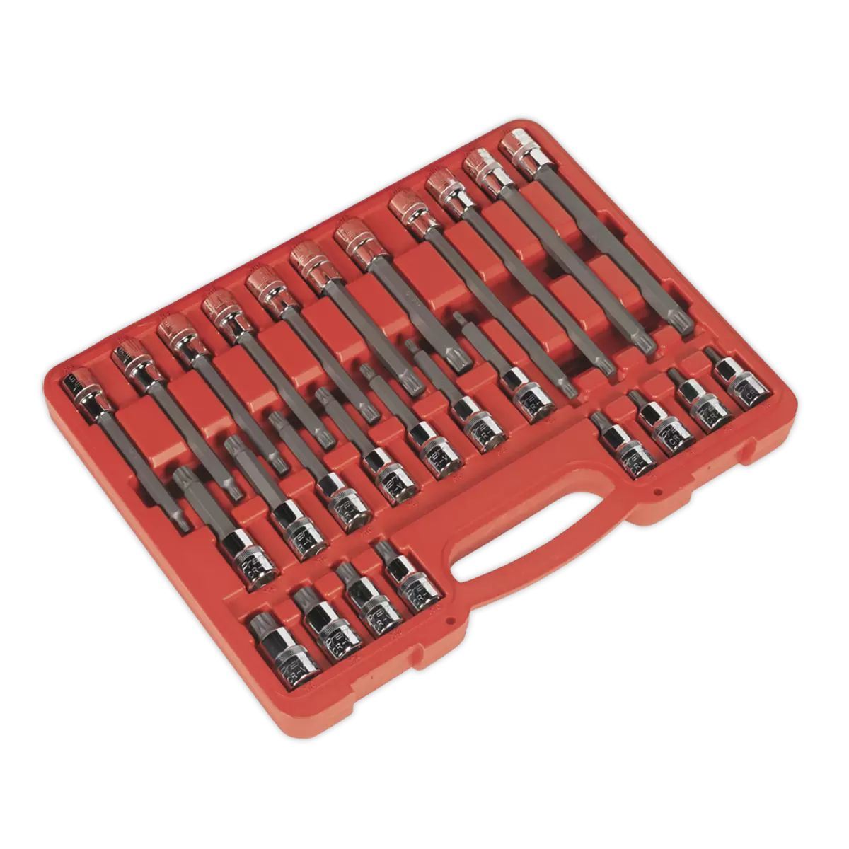 Sealey AK2195 Spline Socket Bit Set 26pc