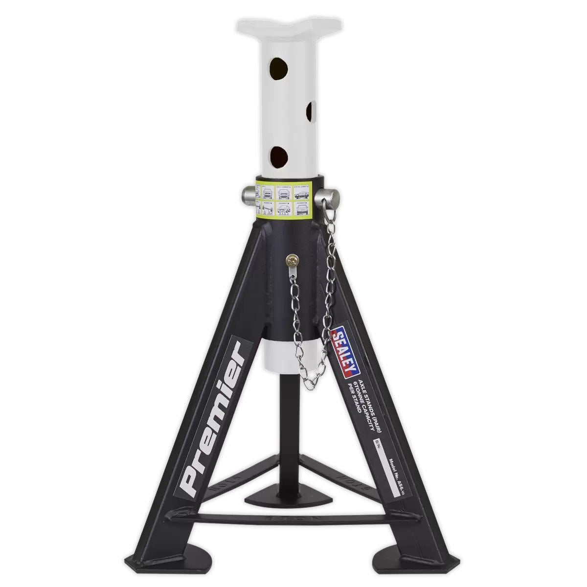 Sealey AS6 Axle Stands 6 Tonne Capacity per Stand