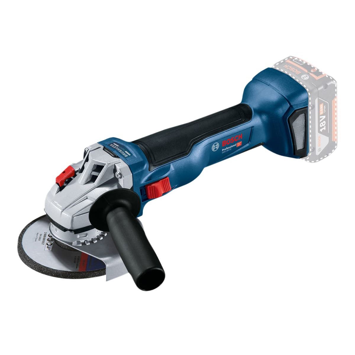 Bosch GWS 18V-10 Brushless Professional Angle Grinder 125mm Body Only 06019J4002