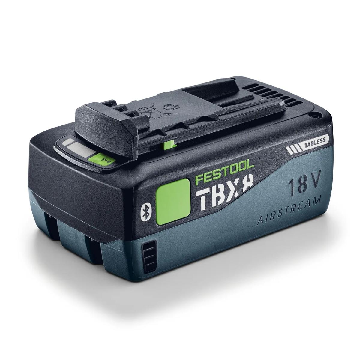 Festool BP 18 TBX 8.0Ah 18V ASI Tabless Battery with Bluetooth 578746