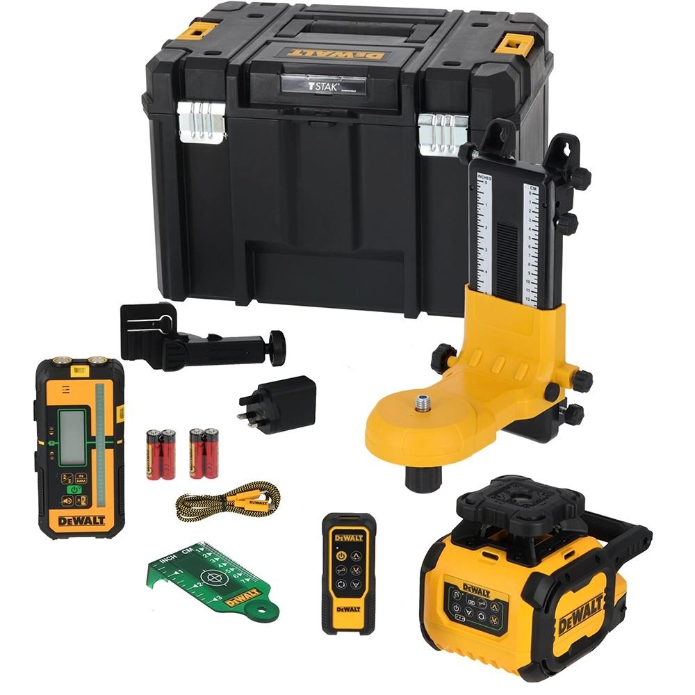 Dewalt DCLE15221G-GB USB-C Li-ion Rotary Single Slope Green Beam Laser Kit with Case