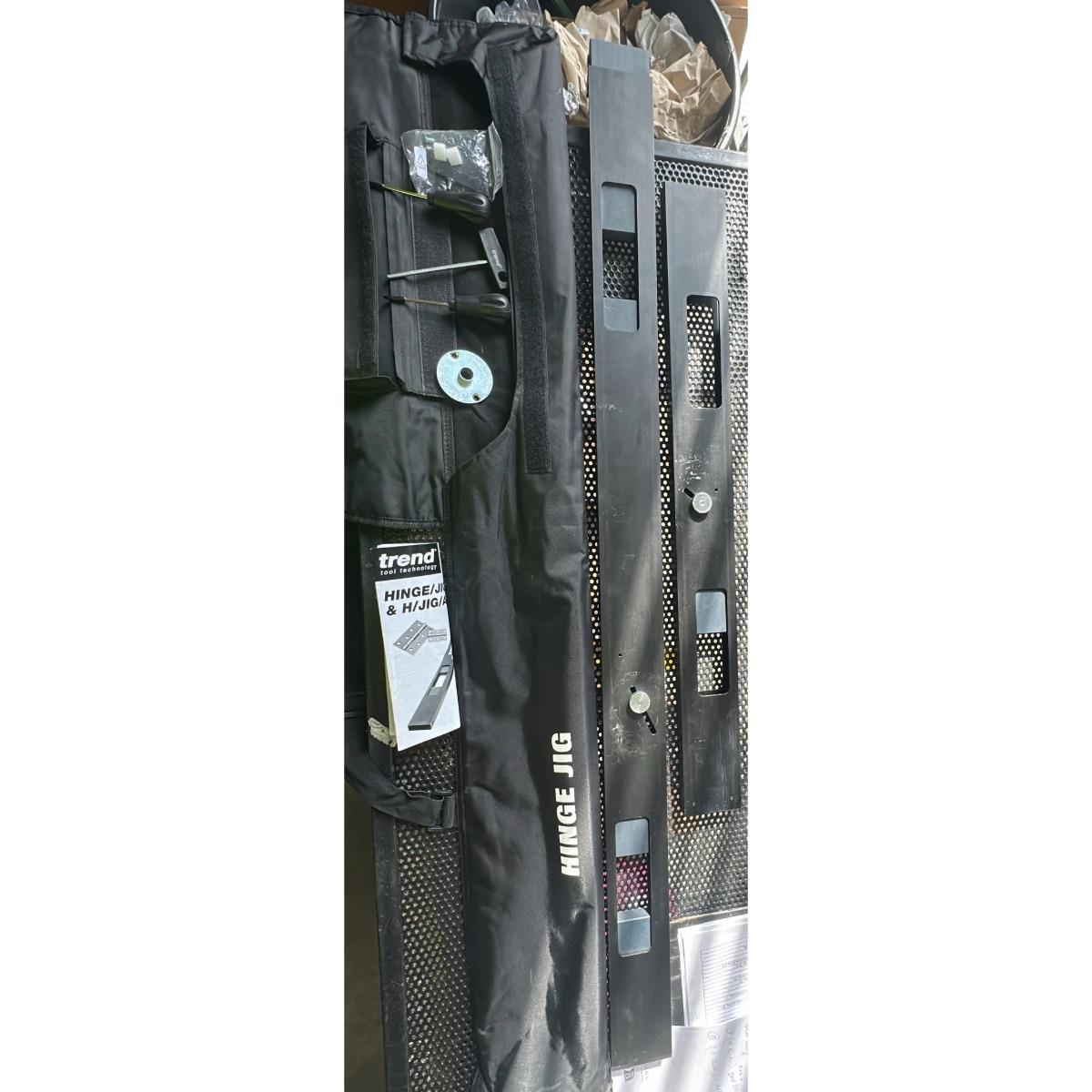 Trend Hinge Jig 2 Piece With Accessories H/JIG/A Item Condition Used
