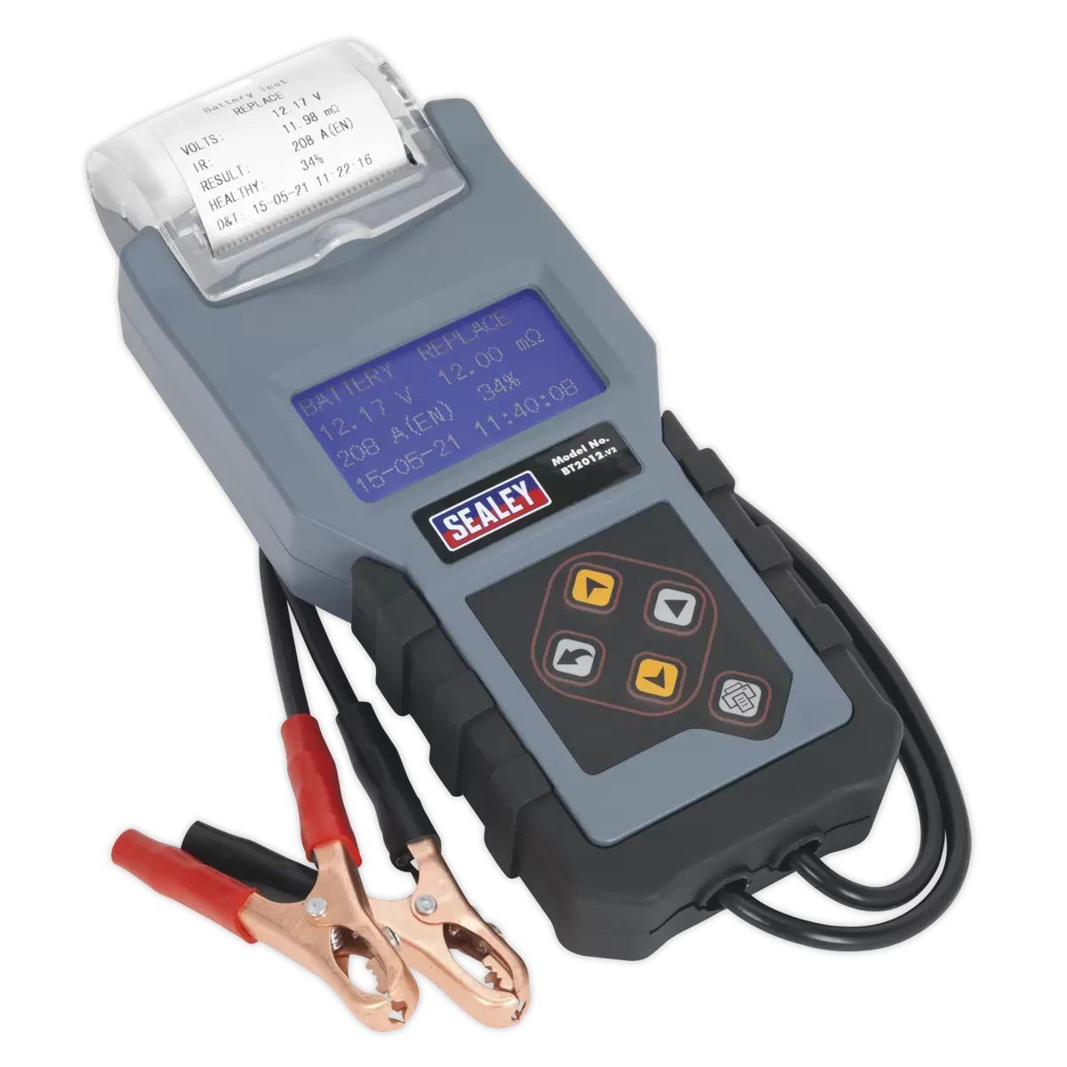 Sealey BT2012 12V Digital Battery & Alternator Tester with Printer