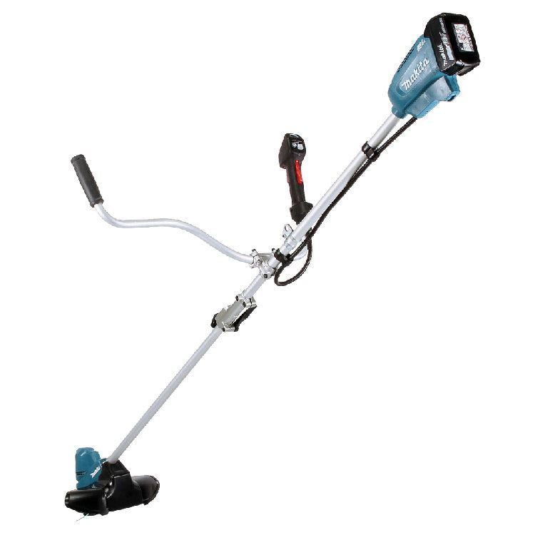 Makita DUR191URT8 18V LXT Brushless 30cm Line Trimmer With 1 x 5.0Ah Battery & Charger