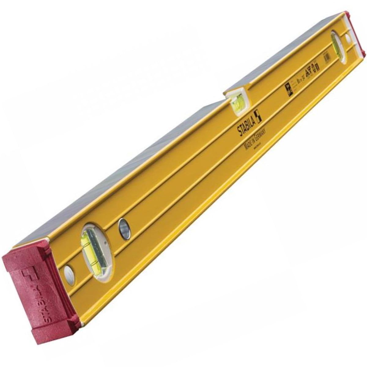 Stabila 96-2 Double Plumb Ribbed Box Level 60cm + 120cm Twin Pack