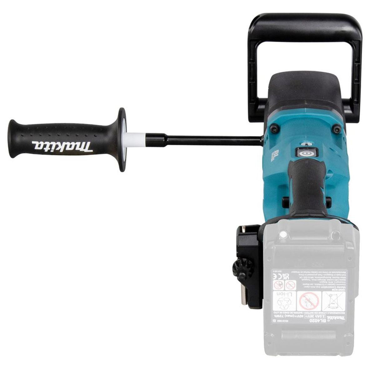 Makita DA001GD201 40V max XGT 13mm Cordless Brushless Angle Drill With 2 x 2.5Ah Batteries, Charger & Case
