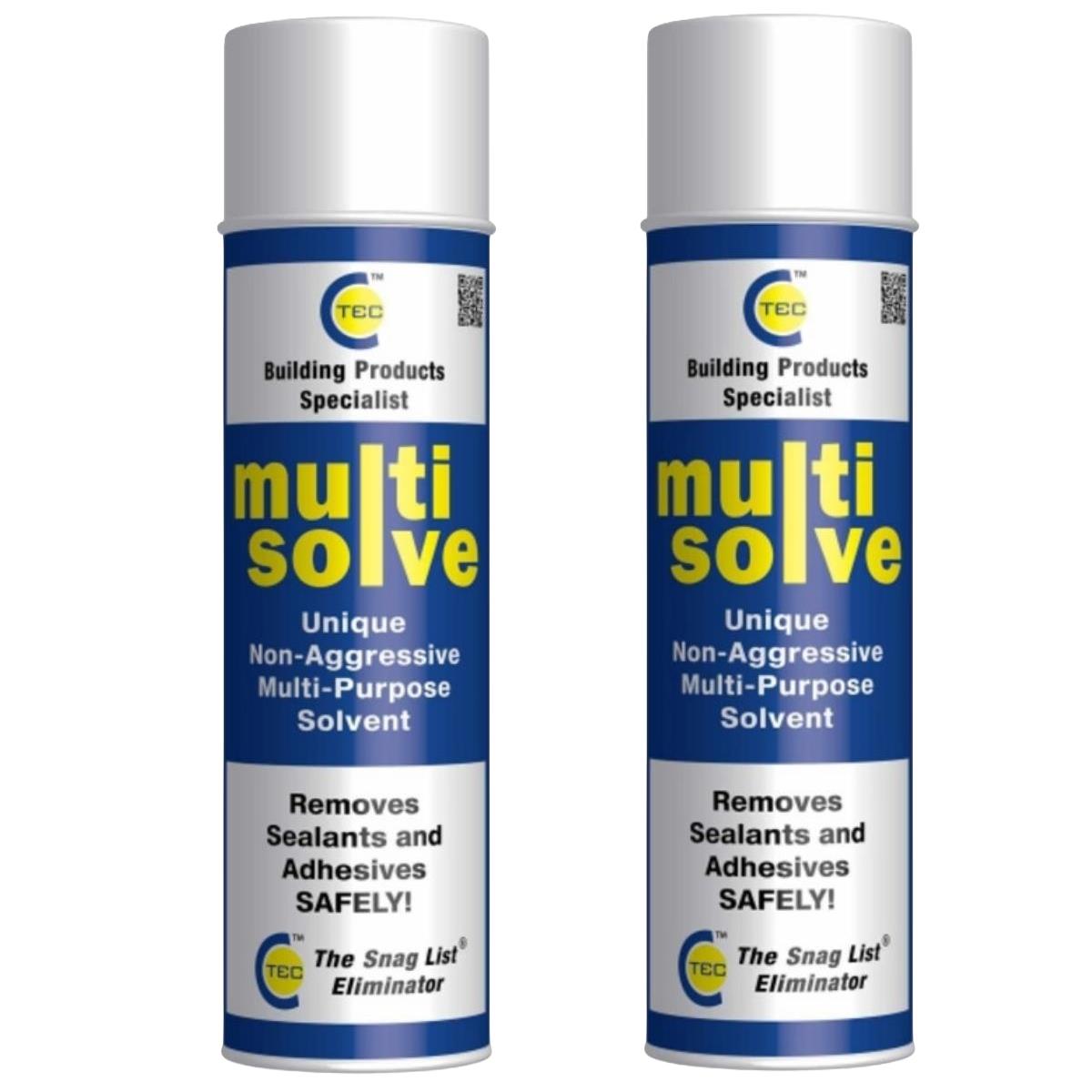 C-TEC 200ml Multisolve Multi-Purpose Cleaning & Degreasing Solvent Pack of 2