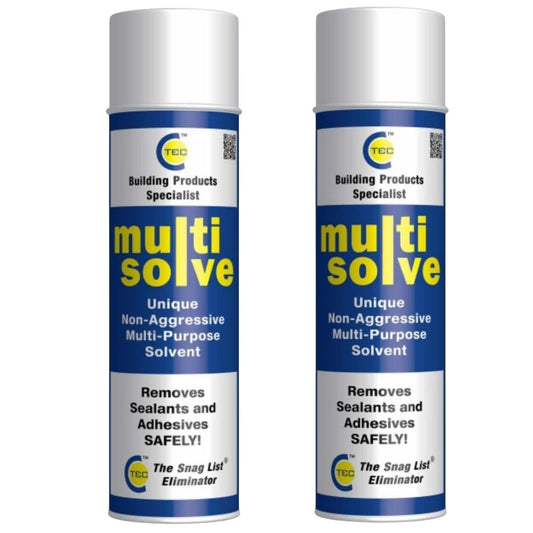 C-TEC 200ml Multisolve Multi-Purpose Cleaning & Degreasing Solvent Pack of 2