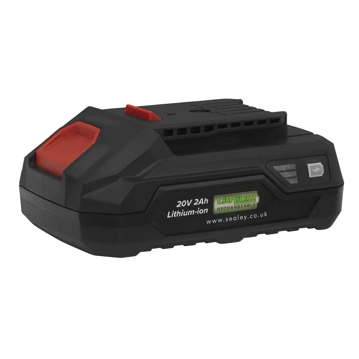 Sealey CP20VNRKIT1 20V Brushless Cordless Nut Riveter With 1 x 2Ah Battery, Charger & Bag